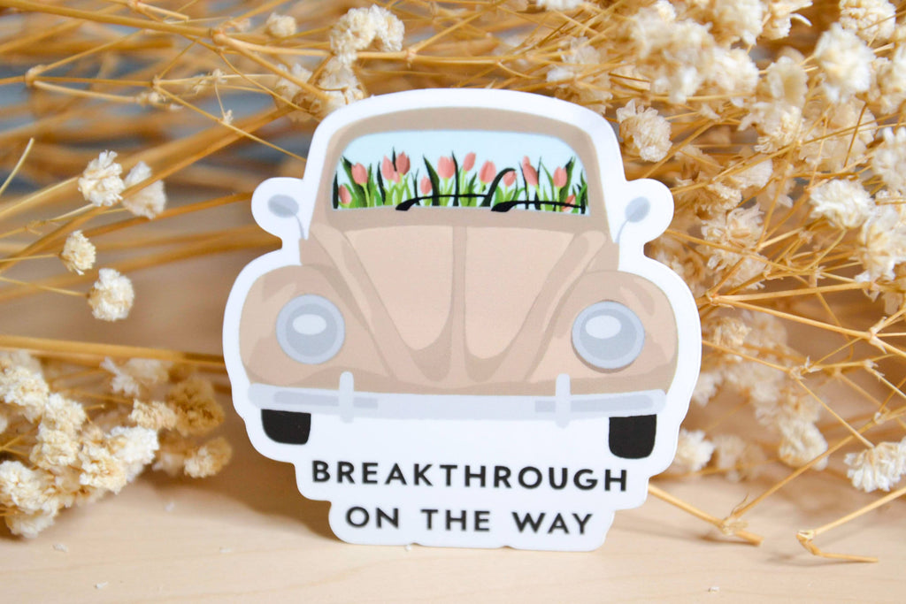 Breakthrough On The Way Christian Stickers | Faith Stickers| Bible Verse Stickers