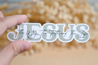 Jesus Christian Stickers| Faith Stickers| Christian Stickers