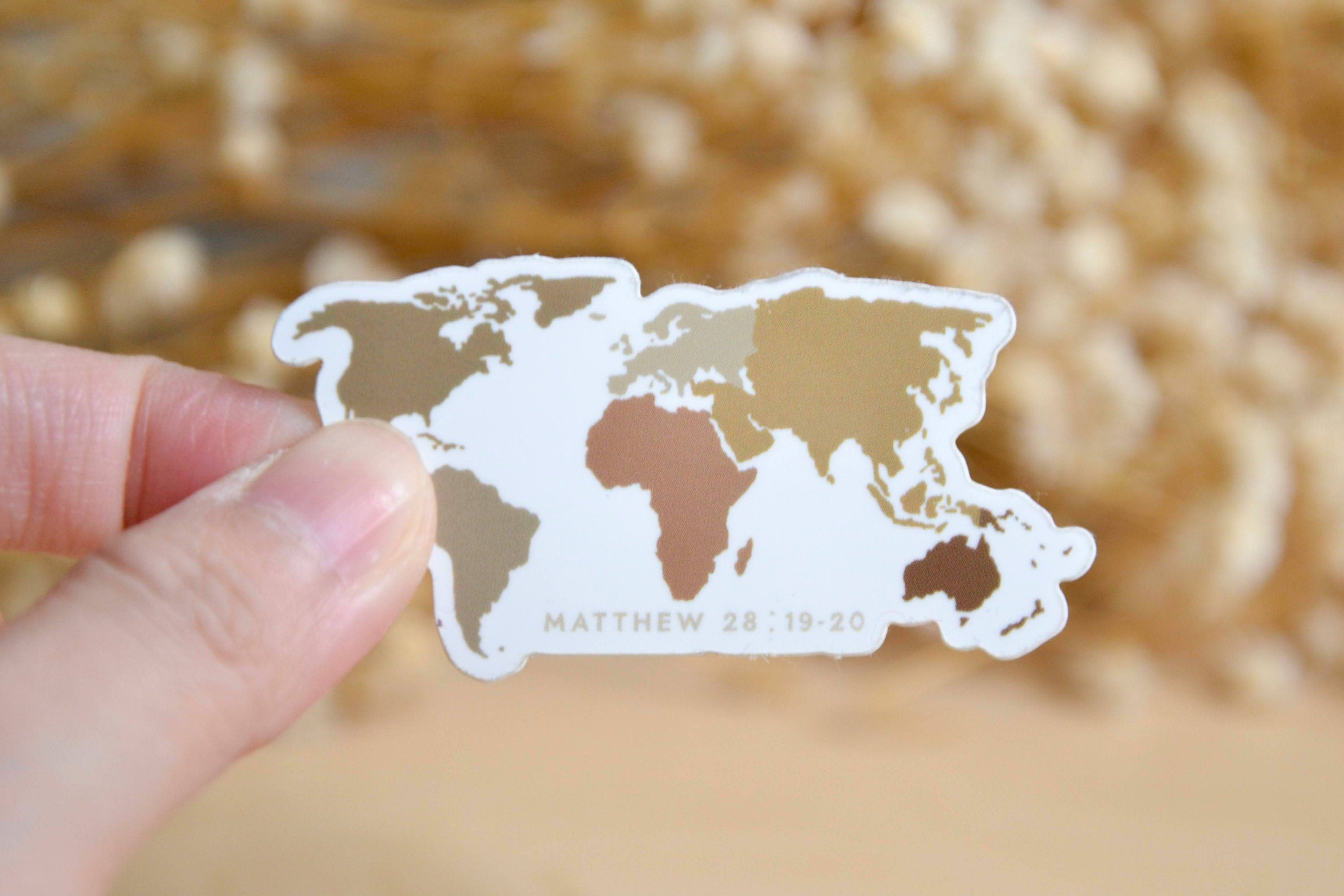 Go and Make Disciples Christian Stickers|