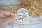 Seek First Waterproof Christian Vinyl Sticker