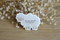 Luke 15:3-7 Sheep Sticker| Waterproof Christian Sticker| Faith Sticker